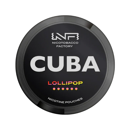 Cuba Black Lollipop 43mg