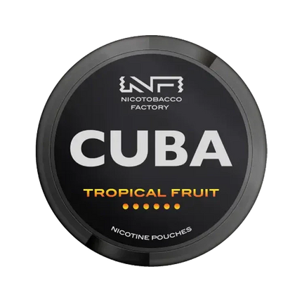 Cuba Black Tropical Fruit 43mg
