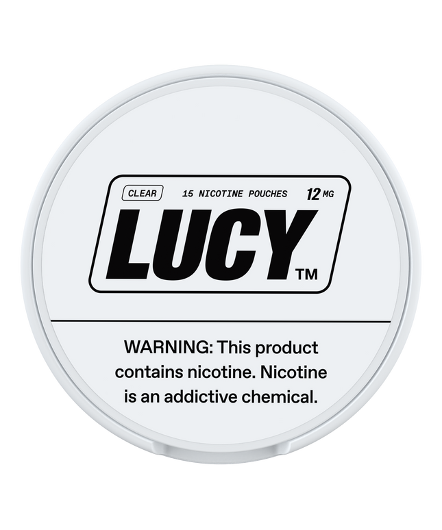 Lucy Pouches Clear 12mg
