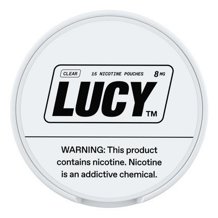 Lucy Pouches Clear 8mg