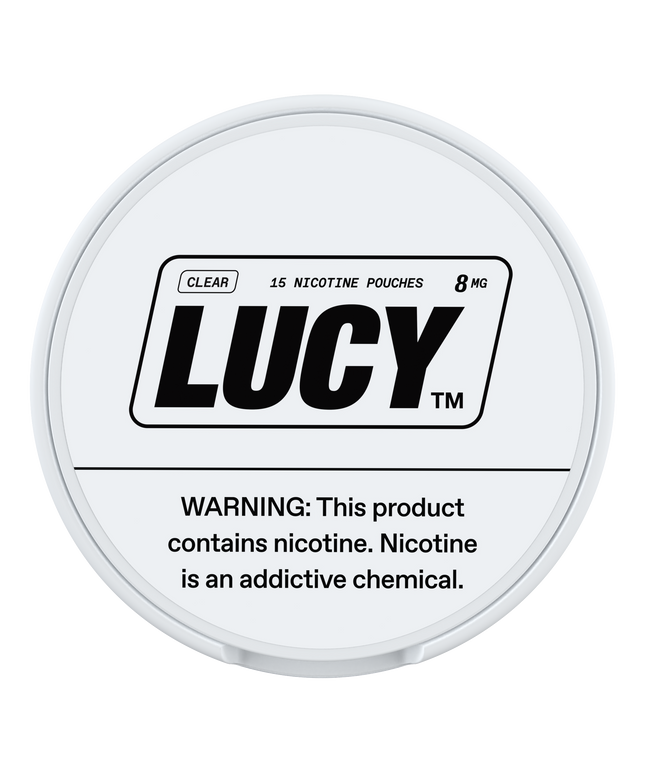 Lucy Pouches Clear 8mg