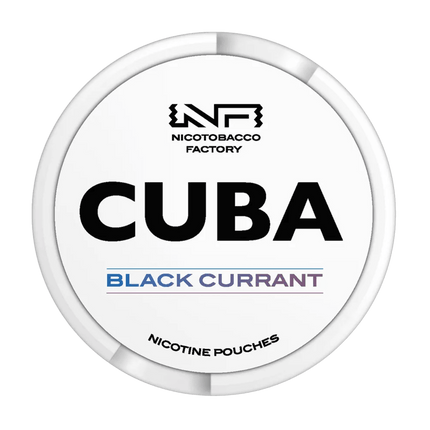 CUBA White Blackcurrant 16mg