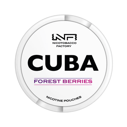 CUBA White Forest Berries 16mg