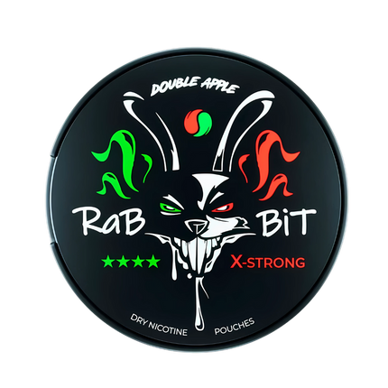 Rabbit Double Apple 30mg - Rushnico- Nicotine Pouches USA - Express Delivery