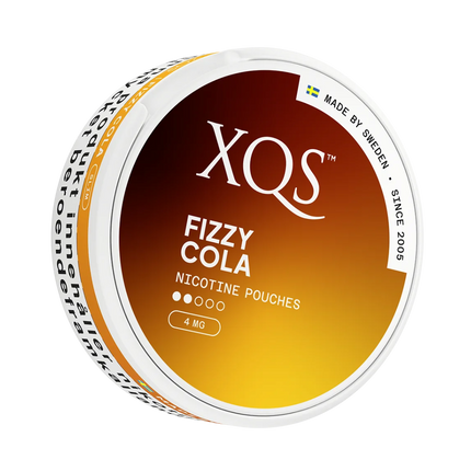 XQS Fizzy Cola 4mg - Rushnico- Nicotine Pouches USA - Express Delivery