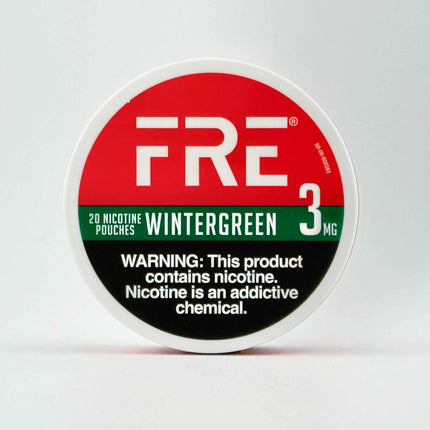 Fre Wintergreen 3mg - Rushnico- Nicotine Pouches USA - Express Delivery