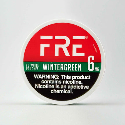 Fre Wintergreen 6mg - Rushnico- Nicotine Pouches USA - Express Delivery