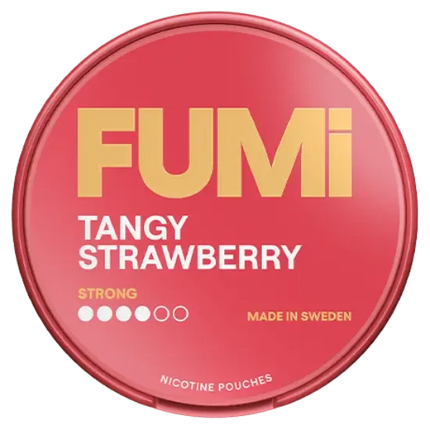 FUMI Tangy Strawberry 8mg - Rushnico- Nicotine Pouches USA - Express Delivery