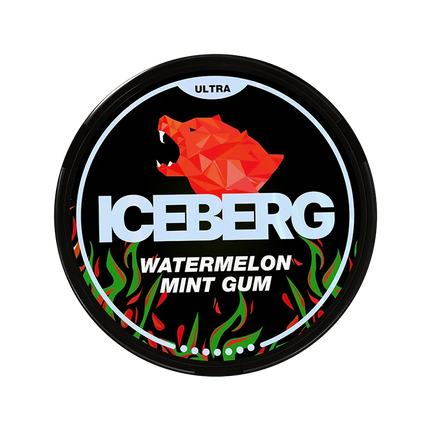 Iceberg Extreme Watermelon Mint Gum 56mg