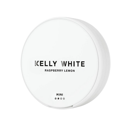 Kelly White Raspberry Lemon 5mg - Rushnico- Nicotine Pouches USA - Express Delivery