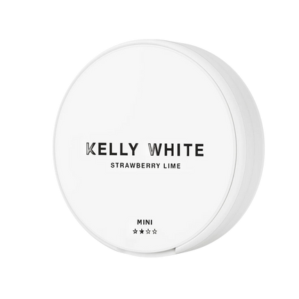 Kelly White Strawberry Lime 5mg - Rushnico- Nicotine Pouches USA - Express Delivery