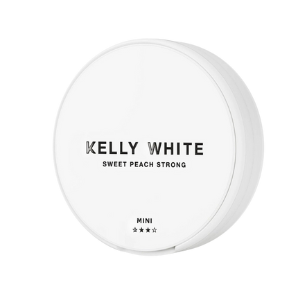 Kelly White Sweet Peach 6mg - Rushnico- Nicotine Pouches USA - Express Delivery