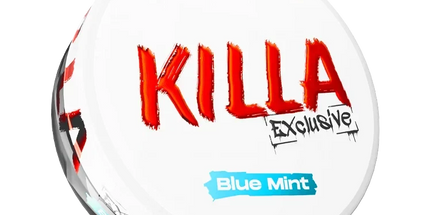 Killa Exclusive Blue Mint 13.2mg - Rushnico- Nicotine Pouches USA - Express Delivery