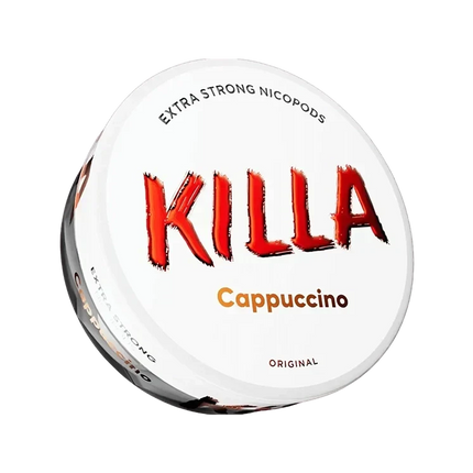 Killa Cappuccino 13.2mg - Rushnico- Nicotine Pouches USA - Express Delivery