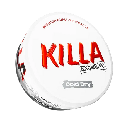 Killa Exclusive Cold Dry 13.2mg - Rushnico- Nicotine Pouches USA - Express Delivery