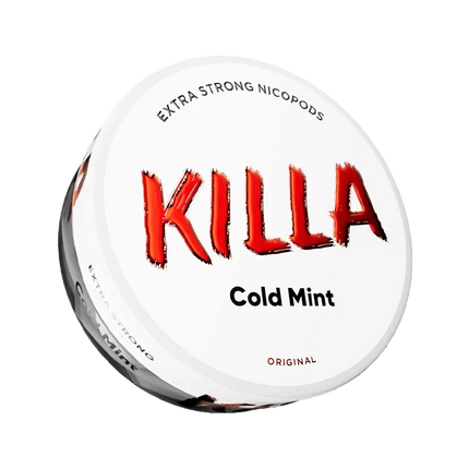 Killa Cold Mint 13.2mg - Rushnico- Nicotine Pouches USA - Express Delivery