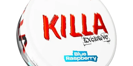 Killa Exclusive Blue Raspberry  13.2mg - Rushnico- Nicotine Pouches USA - Express Delivery