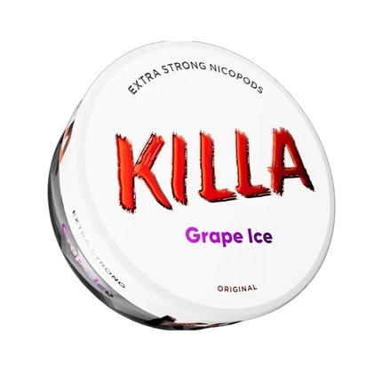 Killa Grape Ice  13.2mg - Rushnico- Nicotine Pouches USA - Express Delivery