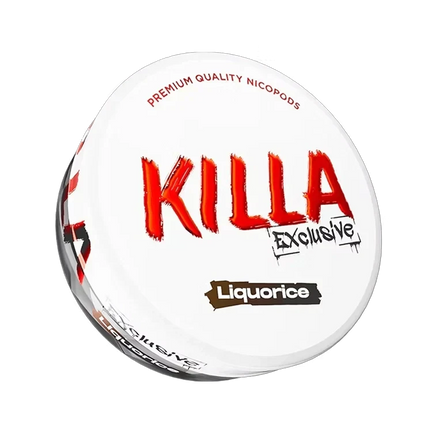 Killa Exclusive Liquorice  13.2mg - Rushnico- Nicotine Pouches USA - Express Delivery