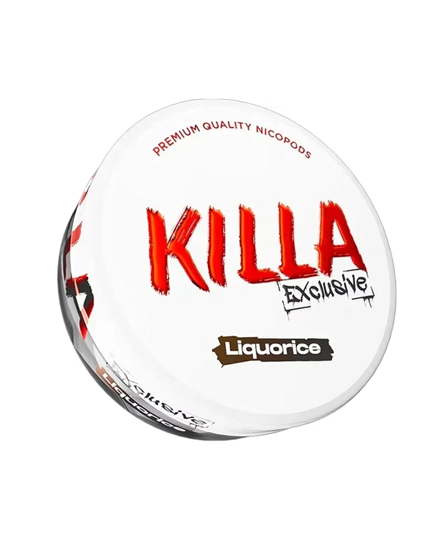 Killa Exclusive Liquorice  13.2mg - Rushnico- Nicotine Pouches USA - Express Delivery