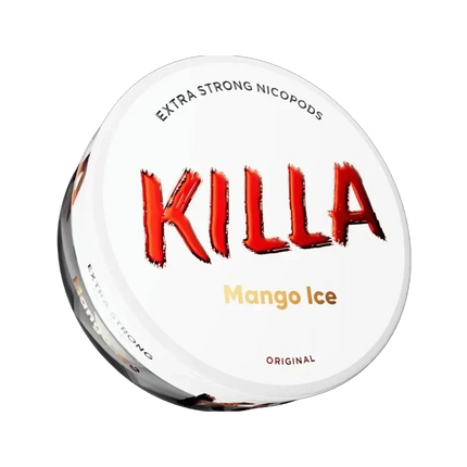 Killa Mango Ice  13.2mg - Rushnico- Nicotine Pouches USA - Express Delivery