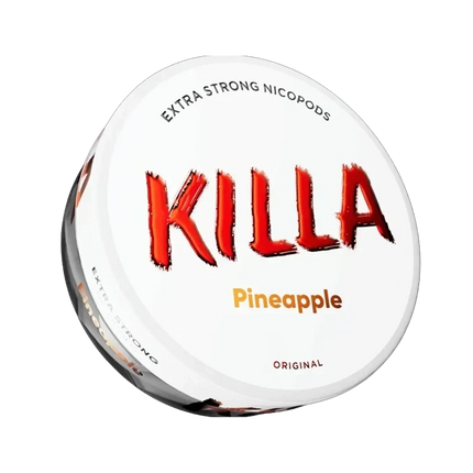 Killa Pineapple 13.2mg - Rushnico- Nicotine Pouches USA - Express Delivery