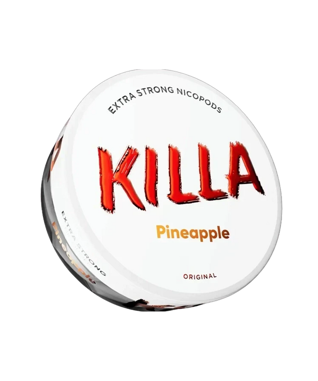 Killa Pineapple 13.2mg - Rushnico- Nicotine Pouches USA - Express Delivery
