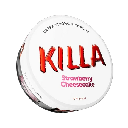 Killa Strawberry Cheesecake 13.2mg - Rushnico- Nicotine Pouches USA - Express Delivery