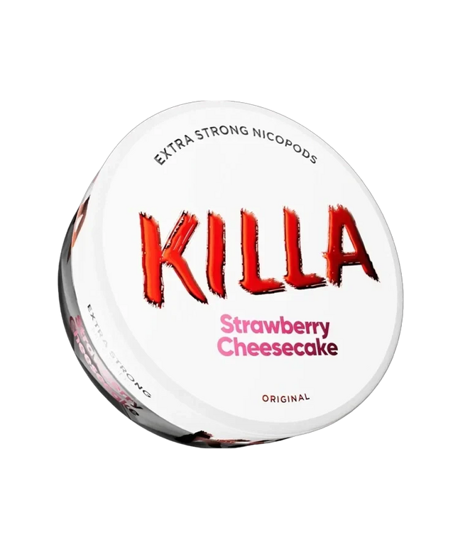 Killa Strawberry Cheesecake 13.2mg - Rushnico- Nicotine Pouches USA - Express Delivery