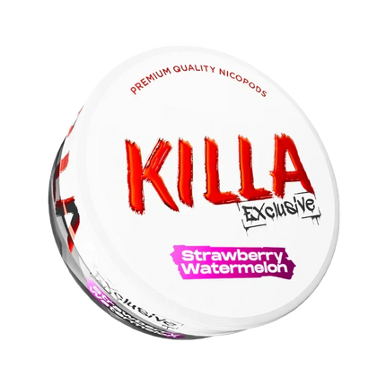 Killa Exclusive Strawberry Watermelon 13.2mg - Rushnico- Nicotine Pouches USA - Express Delivery