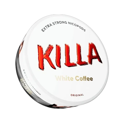 Killa White Coffee 13.2mg - Rushnico- Nicotine Pouches USA - Express Delivery