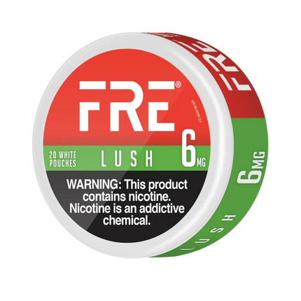 Fre Lush 6mg - Rushnico- Nicotine Pouches USA - Express Delivery