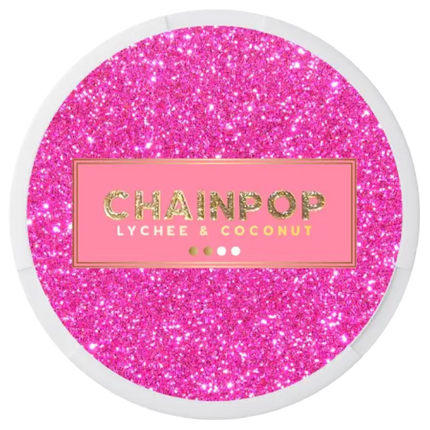 Chainpop Lychee Coconut 5mg - Rushnico- Nicotine Pouches USA - Express Delivery