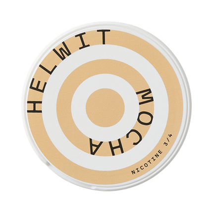 HELWIT Mocha 4.5mg - Rushnico- Nicotine Pouches USA - Express Delivery