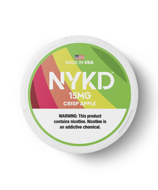 NYKD Nicotine Pouches - Crisp Apple - Rushnico- Nicotine Pouches USA - Express Delivery