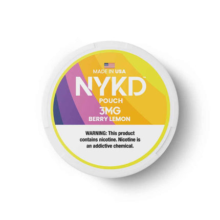 NYKD Nicotine Pouches - Berry Lemon - Rushnico- Nicotine Pouches USA - Express Delivery