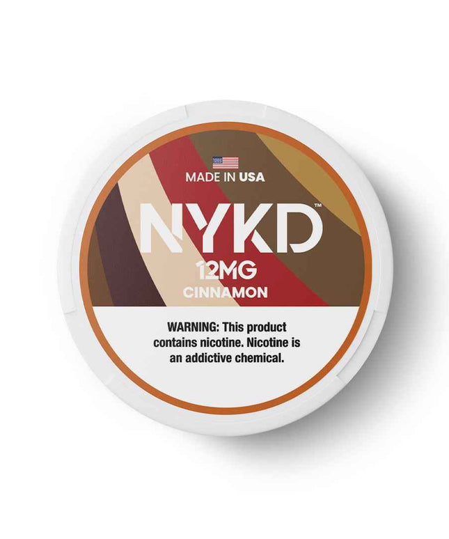 NYKD Nicotine Pouches - Cinnamon - Rushnico- Nicotine Pouches USA - Express Delivery