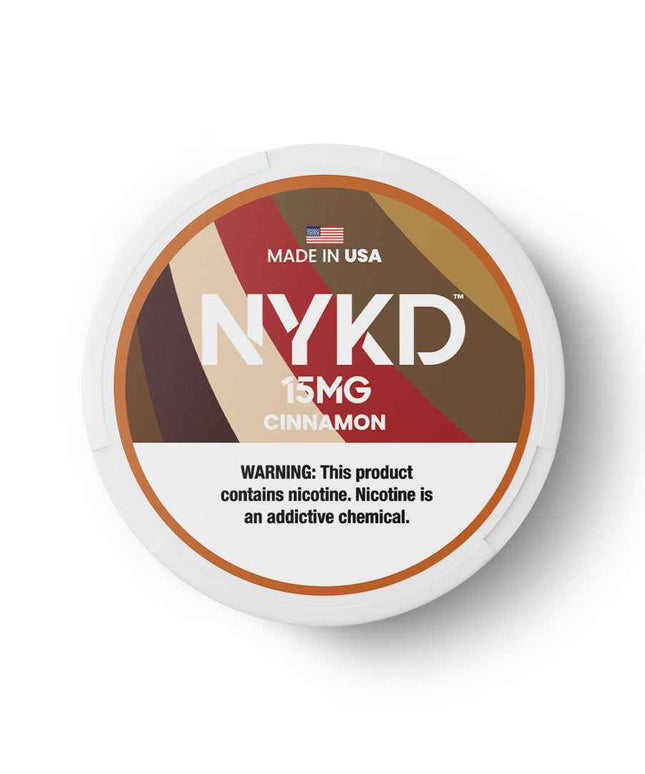 NYKD Nicotine Pouches - Cinnamon - Rushnico- Nicotine Pouches USA - Express Delivery