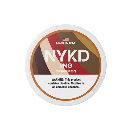NYKD Nicotine Pouches - Cinnamon - Rushnico- Nicotine Pouches USA - Express Delivery