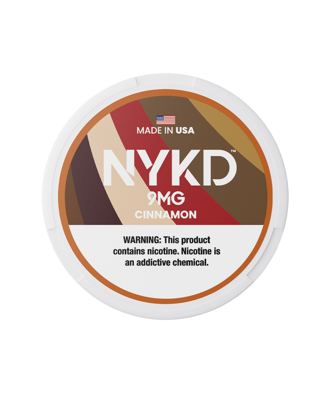 NYKD Nicotine Pouches - Cinnamon - Rushnico- Nicotine Pouches USA - Express Delivery