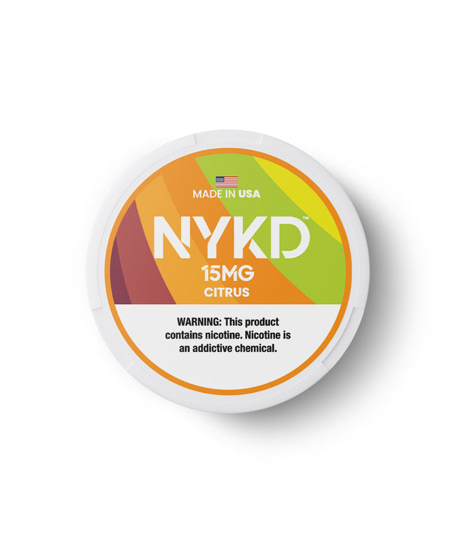 NYKD Nicotine Pouches - Citrus