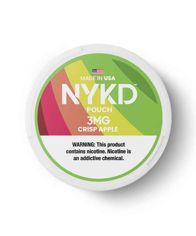 NYKD Nicotine Pouches - Crisp Apple - Rushnico- Nicotine Pouches USA - Express Delivery