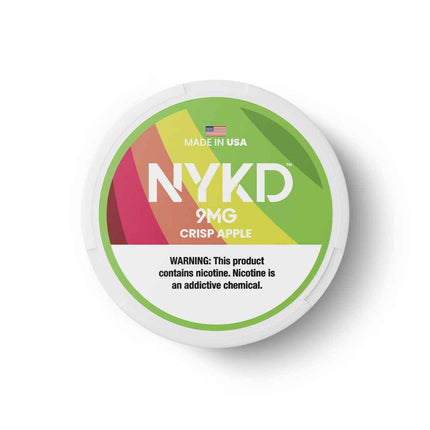 NYKD Nicotine Pouches - Crisp Apple - Rushnico- Nicotine Pouches USA - Express Delivery