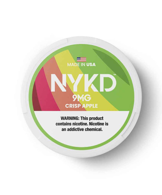 NYKD Nicotine Pouches - Crisp Apple - Rushnico- Nicotine Pouches USA - Express Delivery