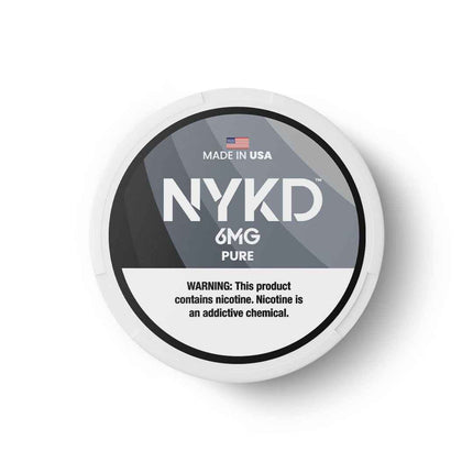 NYKD Nicotine Pouches - Pure - Rushnico- Nicotine Pouches USA - Express Delivery