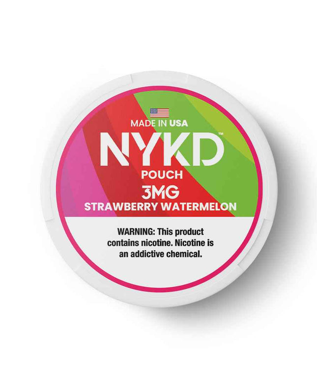 NYKD Nicotine Pouches - Strawberry Watermelon - Rushnico- Nicotine Pouches USA - Express Delivery