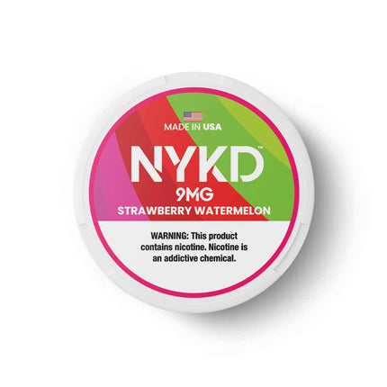 NYKD Nicotine Pouches - Strawberry Watermelon - Rushnico- Nicotine Pouches USA - Express Delivery