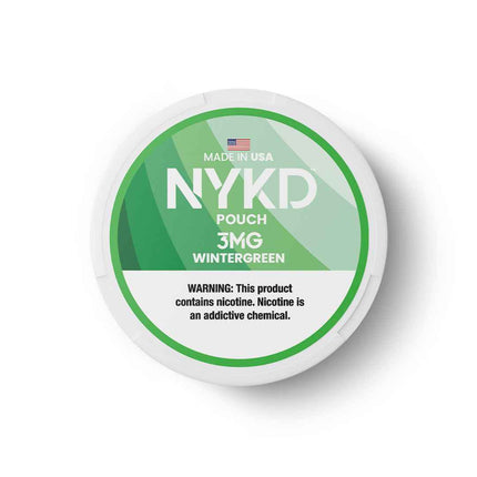 NYKD Nicotine Pouches - Wintergreen - Rushnico- Nicotine Pouches USA - Express Delivery
