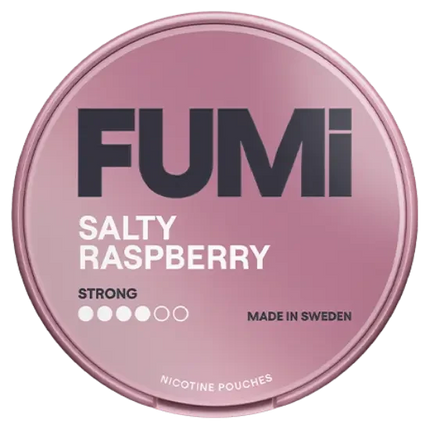 FUMI Salty Raspberry 8mg - Rushnico- Nicotine Pouches USA - Express Delivery