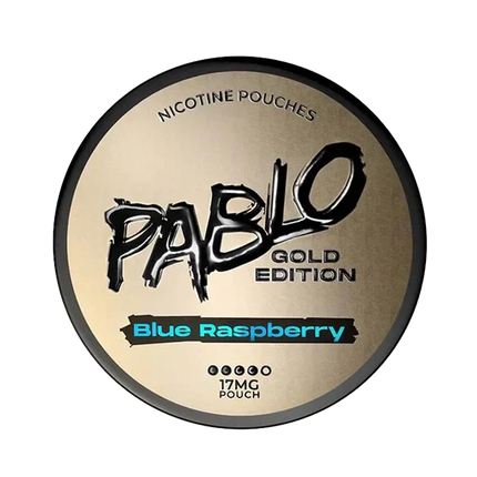 Pablo Gold Blue Raspberry 17mg - Rushnico- Nicotine Pouches USA - Express Delivery